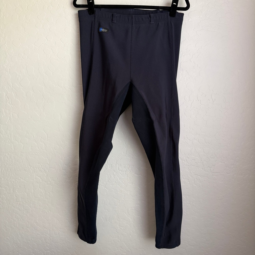 Irideon Women's Riding Equestrian Tights Navy 2XL